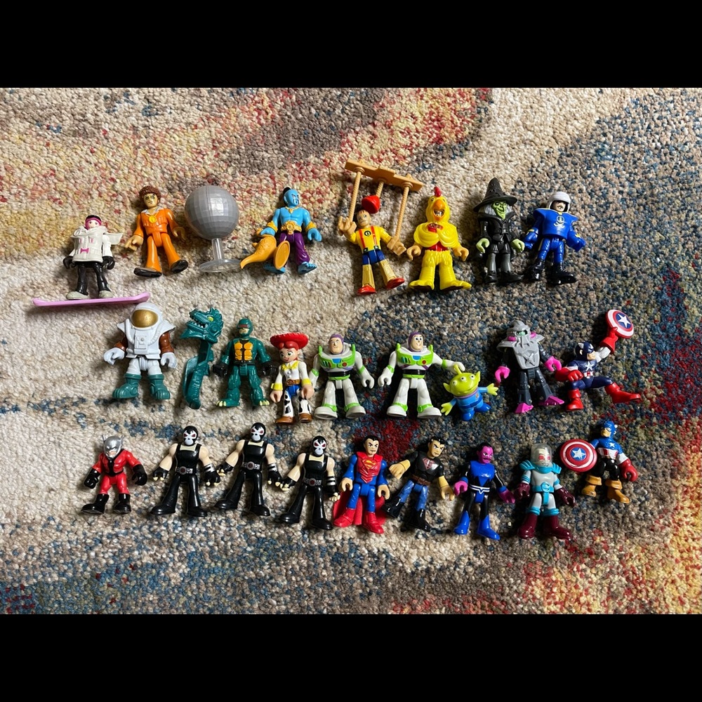Imaginext Hasbro Playskool figures